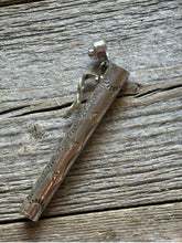 Load image into Gallery viewer, Handmade Sterling Silver Turquoise Toothpick Holder