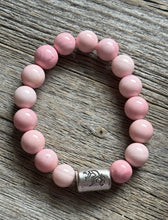 Load image into Gallery viewer, Kokopelli Pink Conch 7 Inch Stretch Stretchy Elastic Bead Bracelet Gift