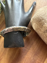 Load image into Gallery viewer, Sunshine Reeves Sterling Silver Stacker Cuff Bracelet Navajo Gift
