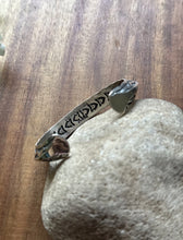 Load image into Gallery viewer, Sunshine Reeves Sterling Silver Stacker Cuff Bracelet Navajo Gift