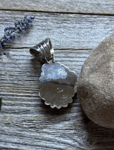 Load image into Gallery viewer, Navajo Native American Sterling Silver Turquoise Handmade Pendant R Yazzie Gift