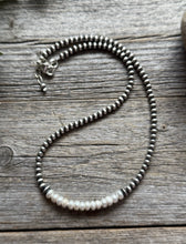 Load image into Gallery viewer, Freshwater Pearl 4mm Sterling Silver Pearls Choker Bead Necklace. 16 Inch. Gift