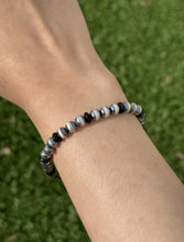 Load image into Gallery viewer, Lot of 14 Multi Stone 6mm 7 Inch 925 Sterling Silver Pearls Bead Bracelets Set