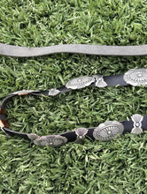 Load image into Gallery viewer, Vintage Pawn Native American Sterling Silver Buckle Concho Belt Signed