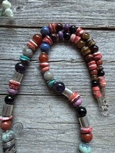 Load image into Gallery viewer, Tommy &amp; Rosita Singer T R Sterling Silver Red Spiny Oyster Bead Necklace 28”