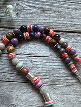 Load image into Gallery viewer, Tommy &amp; Rosita Singer T R Sterling Silver Red Spiny Oyster Bead Necklace 28”