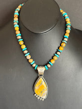 Load image into Gallery viewer, Handmade Navajo Jasper Pendent Sterling Silver With necklace