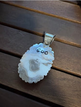 Load image into Gallery viewer, Navajo Sterling Silver Green Royston Turquoise Pendant. Etta E Gift