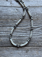 Load image into Gallery viewer, Southwestern Sterling Silver Freshwater Pearls Bead Necklace 18 inch Gift