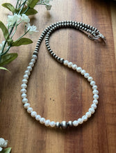 Load image into Gallery viewer, Sterling Silver Freshwater Pearl W Multi Bead Pearls Necklace. 18 Inch. Gift