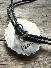 Load image into Gallery viewer, Native American 925 Sterling Silver Lapis Bolo Tie Pendant KY