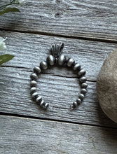 Load image into Gallery viewer, Sterling Silver Pearls Naja Bead Pendant 5mm-12mm 2.5 Inch
