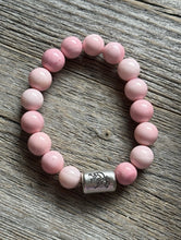 Load image into Gallery viewer, Kokopelli Pink Conch 7 Inch Stretch Stretchy Elastic Bead Bracelet Gift