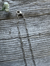 Load image into Gallery viewer, Unisex Mens 925 Sterling Silver Link Chain Necklace 28 Inch