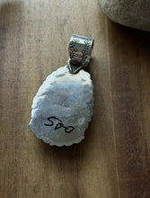 Load image into Gallery viewer, Navajo Sterling Silver Number 8 Turquoise Handmade Pendant Etta Enditto Gift