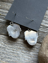Load image into Gallery viewer, Navajo Sterling Silver Royston Turquoise Earrings C Yazzie