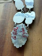 Load image into Gallery viewer, Navajo Sterling Silver Golden Hills Turquoise Lariat Chain Necklace Mary Ellen