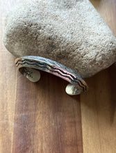 Load image into Gallery viewer, Sunshine Reeves Sterling Silver Stacker Cuff Bracelet Navajo Gift