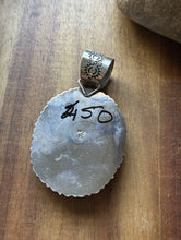 Load image into Gallery viewer, Native American Navajo Sterling Silver Black Onyx Pendant Etta Enditto Gift