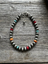 Load image into Gallery viewer, Multi Stone 6mm 7 Inch 925 Sterling Silver Pearls Bead Bracelet