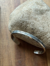 Load image into Gallery viewer, Sunshine Reeves Sterling Silver Stacker Cuff Bracelet Navajo Native Gift