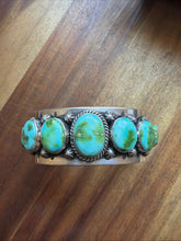 Load image into Gallery viewer, Navajo sterling silver Sonoran cuff bracelet