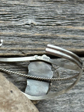 Load image into Gallery viewer, Vintage Pawn Navajo Sterling Silver Opal Cuff Bracelet MC