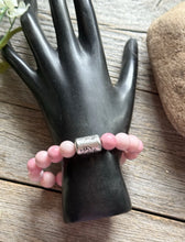 Load image into Gallery viewer, Kokopelli Pink Conch 7 Inch Stretch Stretchy Elastic Bead Bracelet Gift