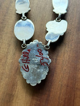 Load image into Gallery viewer, Navajo Sterling Silver Golden Hill Turquoise Chain Lariat Necklace Mary Ellen