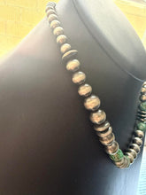 Load image into Gallery viewer, Sterling Silver Sonoran bead necklace