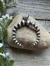 Load image into Gallery viewer, Sterling Silver Pearls Naja Bead Pendant 5mm-12mm 2.5 Inch