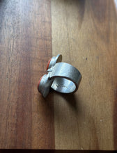Load image into Gallery viewer, Native American Sterling Silver Coral Ring. Size 8. Jackson
