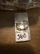 Load image into Gallery viewer, Navajo sterling silver inlay turquoise ring 8.5
