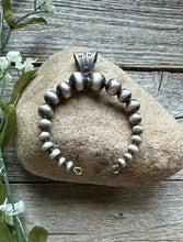 Load image into Gallery viewer, Sterling Silver Pearls Naja Bead Pendant 5mm-12mm 2.5 Inch