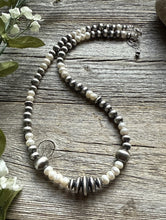 Load image into Gallery viewer, Freshwater Pearls Multi Graduated Sterling Silver Bead Necklace 18 inch