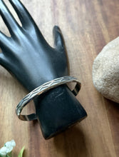 Load image into Gallery viewer, Sunshine Reeves Sterling Silver Stacker Cuff Bracelet Navajo Native Gift