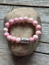 Load image into Gallery viewer, Kokopelli Pink Conch 7 Inch Stretch Stretchy Elastic Bead Bracelet Gift