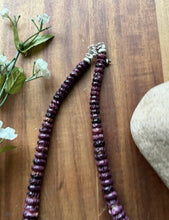 Load image into Gallery viewer, SterlingSilver Purple SpinyOyster SleepingBeauty Sonoran Turquoise Bead Necklace
