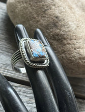 Load image into Gallery viewer, Native American Sterling Silver Golden Hill Turquoise Ring. Size 10 Gift BJ