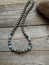 Load image into Gallery viewer, Sterling silver golden hills necklace 18 inch