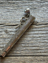Load image into Gallery viewer, Handmade Sterling Silver Turquoise Toothpick Holder