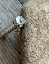 Load image into Gallery viewer, Handmade Sterling Silver Turquoise Toothpick Holder