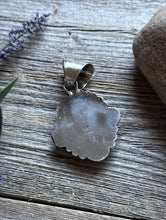 Load image into Gallery viewer, Navajo Native American Sterling Silver Turquoise Handmade Pendant R Yazzie Gift