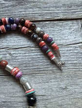 Load image into Gallery viewer, Tommy &amp; Rosita Singer T R Sterling Silver Red Spiny Oyster Bead Necklace 28”