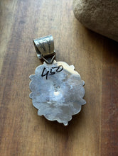 Load image into Gallery viewer, Native American Navajo Sterling Silver Black Onyx Pendant Etta Enditto Gift