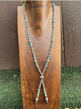 Load image into Gallery viewer, Jacla Sterling Silver Multi Graduated Turquoise Pearls Bead Necklace 24 inch