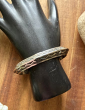 Load image into Gallery viewer, Sunshine Reeves Sterling Silver Stacker Cuff Bracelet Navajo Gift