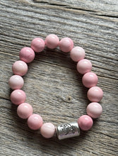 Load image into Gallery viewer, Kokopelli Pink Conch 7 Inch Stretch Stretchy Elastic Bead Bracelet Gift