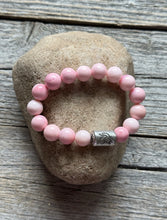 Load image into Gallery viewer, Kokopelli Pink Conch 7 Inch Stretch Stretchy Elastic Bead Bracelet Gift