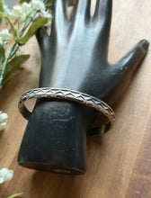 Load image into Gallery viewer, Sunshine Reeves Sterling Silver Stacker Cuff Bracelet Navajo Native Gift
